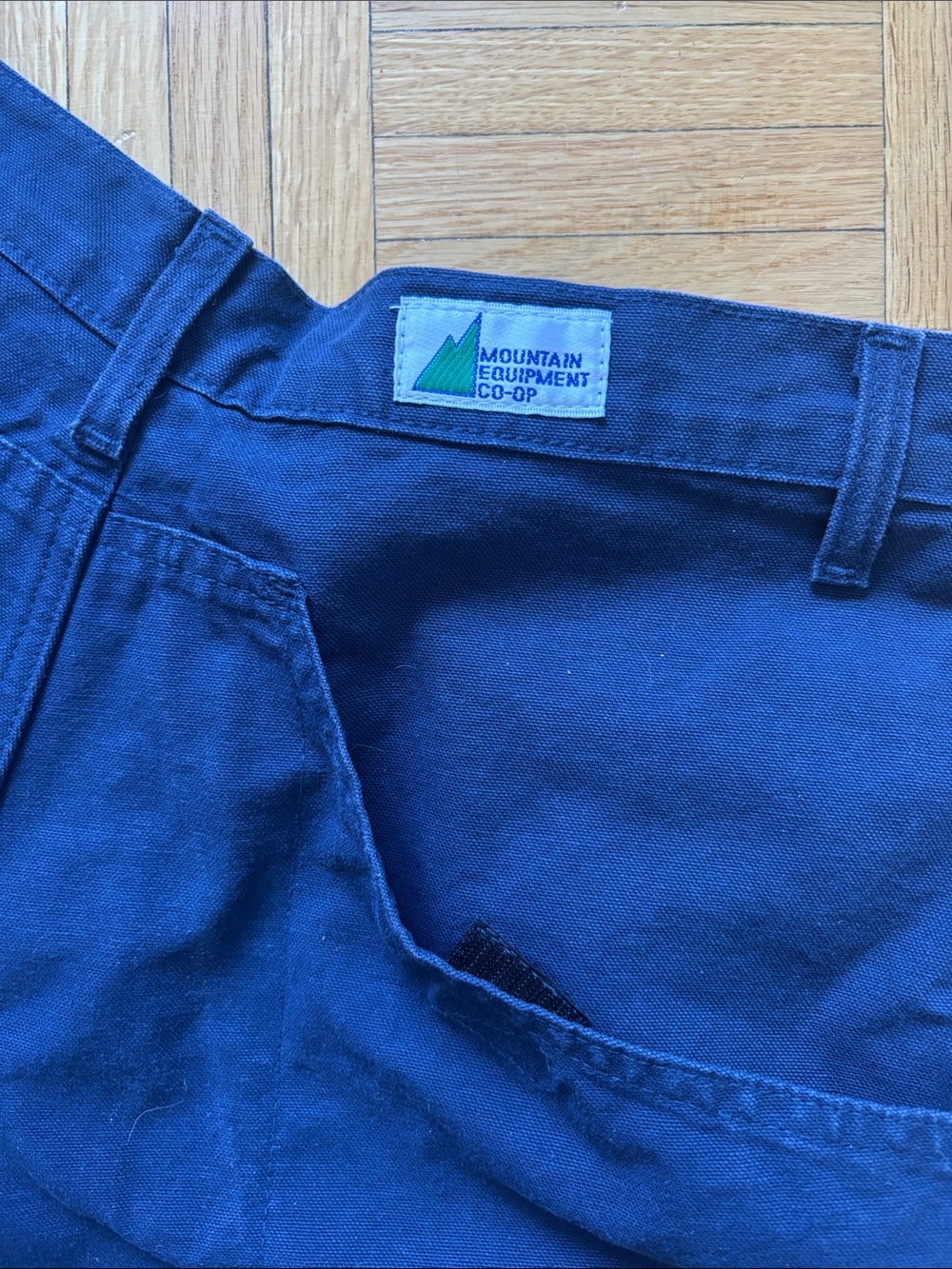 💙 MEC navy blue cotton shorts - Picture 3 of 7